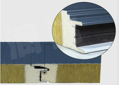 寶潤達(dá)聚氨酯封邊巖棉保溫板保溫隔熱