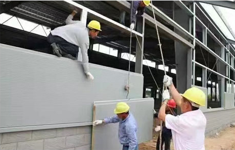 寶潤達(dá)聚氨酯墻面板施工便捷