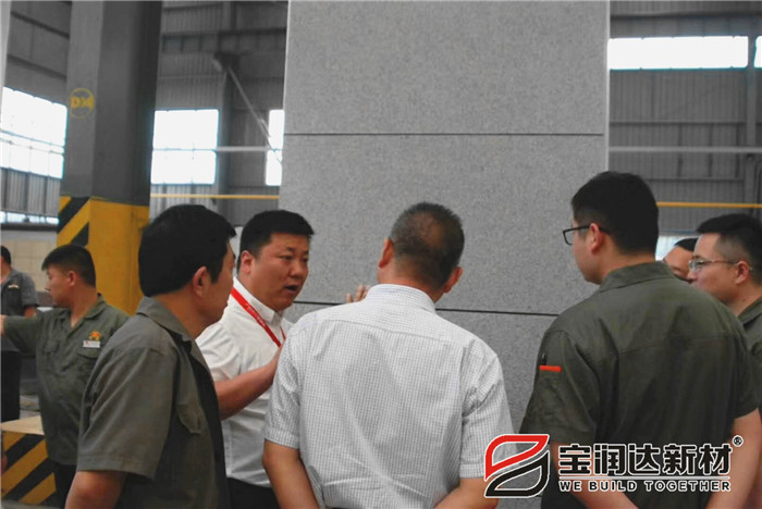 宇龍公司總經(jīng)理一行來訪寶潤達(dá)