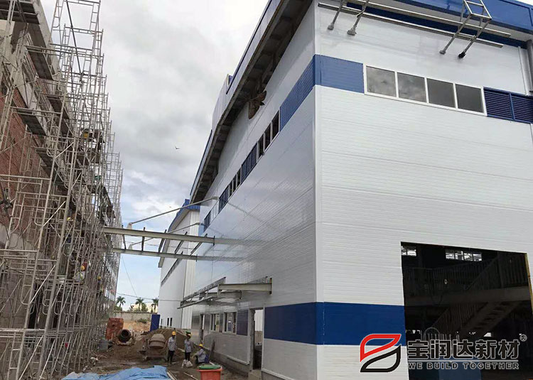 【寶潤達(dá)】越南16000米復(fù)合板項目施工現(xiàn)場