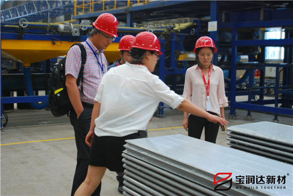 韓國(guó)客戶來(lái)訪寶潤(rùn)達(dá)工廠