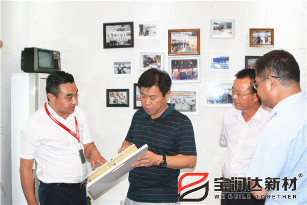 省省住建部專家組來(lái)訪寶潤(rùn)達(dá)參觀考察