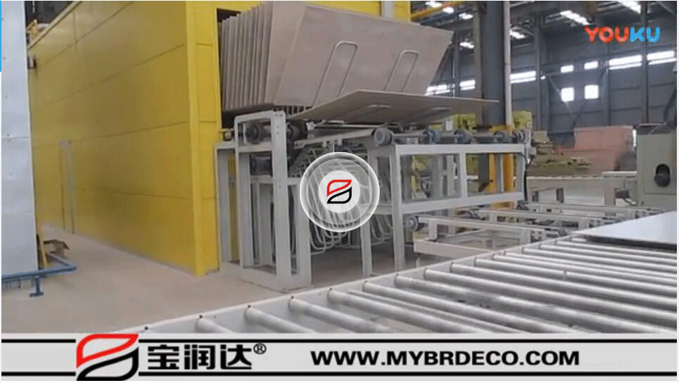 寶潤(rùn)達(dá)外墻保溫裝飾一體板生產(chǎn)過(guò)程