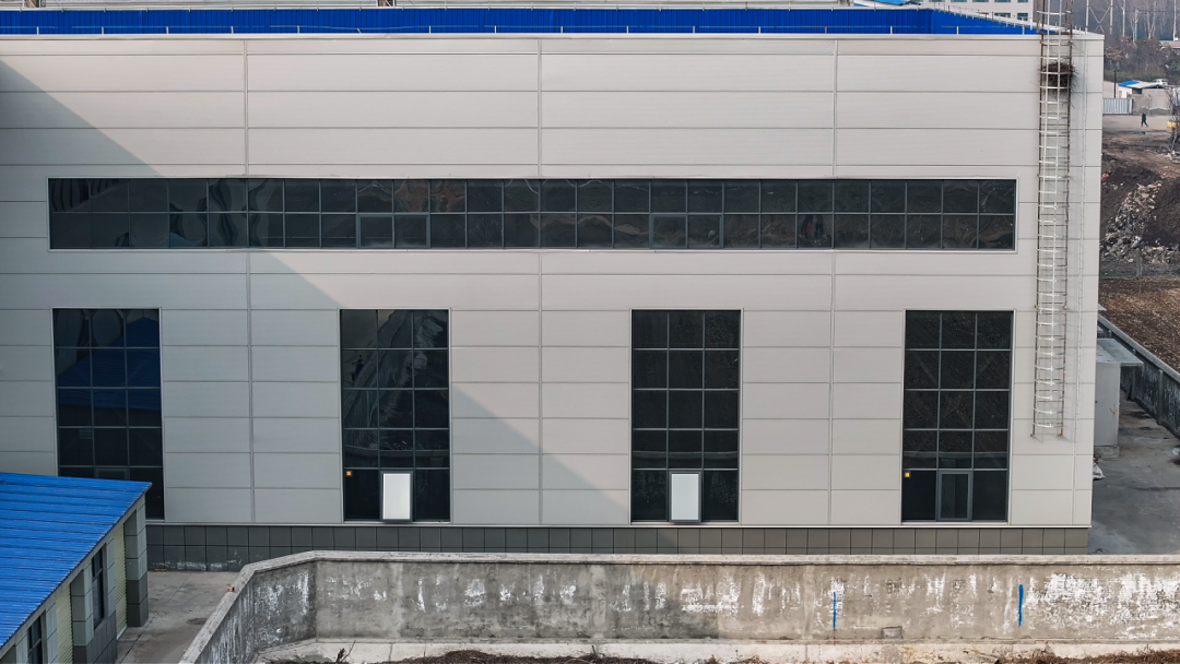 聚氨酯封邊巖棉板上墻效果